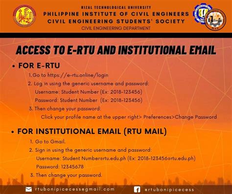 rtu.edu.ph appointment|Username / email .